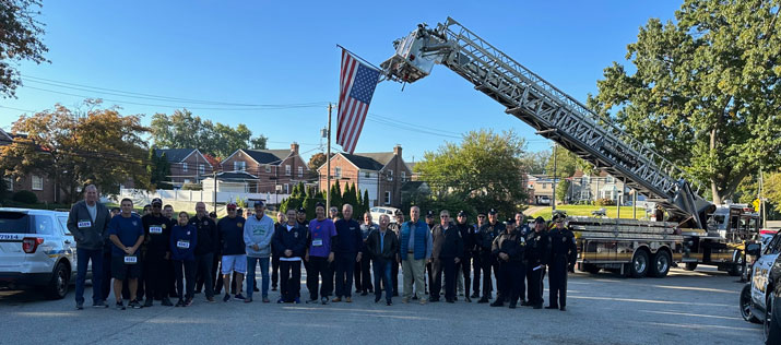 Delco Run for Heroes Check Presentation